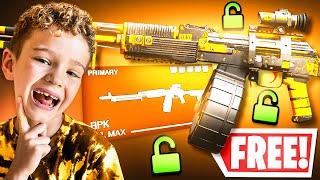 How to UNLOCK *RARE BLUEPRINT* FREE RPK in WARZONE 2