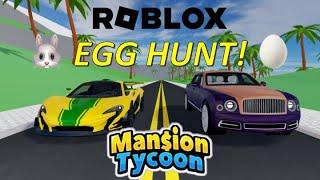  EGG HUNT!  *2 NEW CARS* (NEW UPDATE) - ROBLOX (MANSION TYCOON)