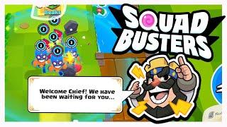 STARTING THE NEW SUPERCELL "SQUAD BUSTERS" GAME!