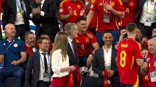 S.M. el Rey y S.A.R. la Infanta Doña Sofía en la final de "UEFA EURO 2024" entre España e Inglaterra