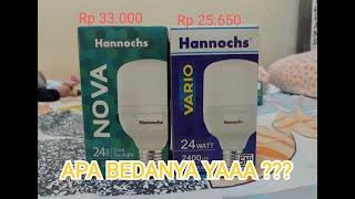 Review Lampu Hannochs 24 Watt Type Vario dan Type Nova Bedanya Dimana yaa