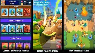 Merge War: Army Draft Battler  Gameplay Android | New Game