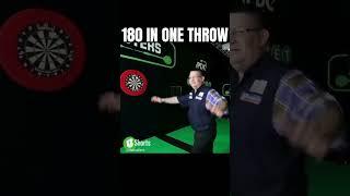 Gary Anderson scores 180 in one throw #darts