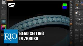 Bead Setting in ZBrush