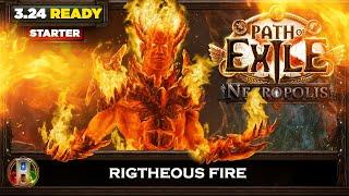 [PoE 3.24] RIGHTEOUS FIRE CHIEFTAIN - BUILD REVIEW - PATH OF EXILE NECROPOLIS - POE BUILDS