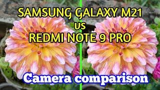 Samsung Galaxy M21 vs Redmi note 9 pro camera comparison video | camera test | tech 4 camera