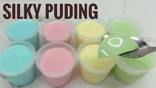 Resep silky puding lembut banget