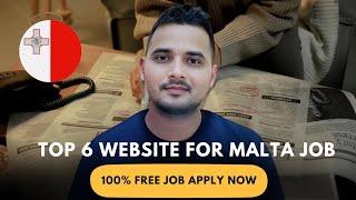 Top Website For Malta Job Apply Online in 2023 | Malta Job Apply Online |