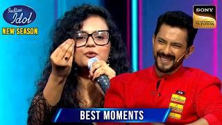 Manasi के किस Question को सुन Aditya ने छोड़ा स्टेज? | Indian Idol S15 | Best Moments