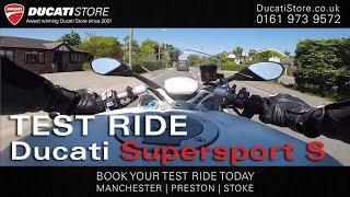 Ducati Supersport S Test ride: Exclusively for Ducati Store UK