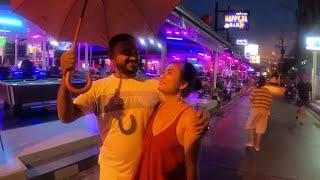 Beer bar pattaya fun at night with beautiful ladies and music #travelhunter