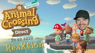  ANIMAL CROSSING NEW HORIZONS DIRECT 20.02.2020  Domtendos Live Reaktion