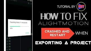 HOW TO FIX ALIGHT MOTION CRASHED AND RESTART AT 40%, 50% 59%, 99% WHEN EXPORTING A VIDEO | Part 3 |