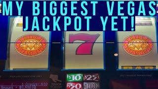 I Couldn't Believe I Called The JACKPOT That Is My BIGGEST Win In Vegas...Yet!