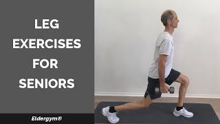 Leg Exercises For Seniors, balance exercises for seniors, senior fitness, strength training