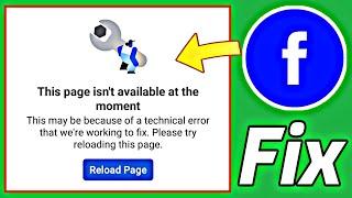 this page isn't available right now facebook | news feed isn't available right now | reload page Fb