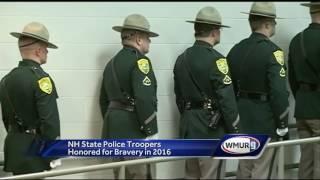 NH state troopers honored for work