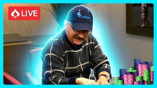 Moe Money BACK For Revenge! LIVE CASH Poker With Dat & Skull Mike