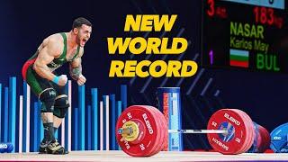 Karlos Nasar's WEIGHTLIFTING DOMINATION at 2024 Worlds Bahrain