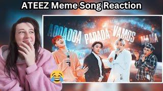 BABY ATINY REACTS TO ATEEZ MEME SONG (request)