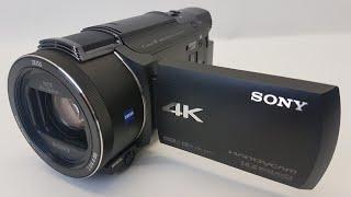 Sony Handycam FDR-AX53 Unboxing, Review, & Footage