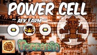 Terraria 1.3 AFK Lihzahrd Power Cell Mimic Money Farm | Easy Loot!