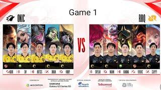 MPL ID S12 I Regular Season Day 3 Week 1 - ONIC VS RRQ l GAME 1