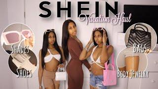 HUGE SHEIN Vacation Try On Haul 2023 | 30+ Items ( Shades, Swimsuits, Bags, Shoes and more!! )