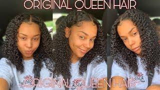 My Beautiful Jerry Curly Hair! Curly Hair Routine + Review | ORIGINAL QUEEN HAIR