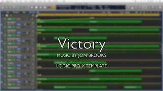 VICTORY  Logic Pro X Template Download (Jon Brooks) Epic Orchestral Music