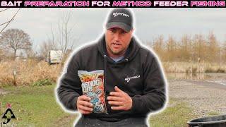 Bait Preparation For Method Feeder Fishing | Jamie Wilde