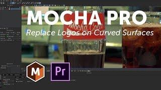 Use Mocha Pro to Track & Replace Logos on Curved Surfaces