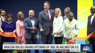 First phase of Amazon HQ2 opens in Arlington | NBC4 Washington
