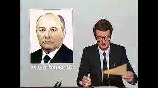 Aktuelle Kamera 11.03.1985 – Michail Gorbatschow ist neuer KPdSU-Generalsekretär