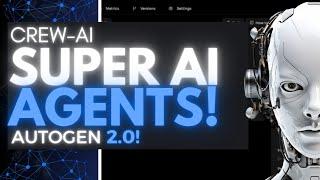 CrewAI: Framework For Creating Autonomous AI Agents - Autogen 2.0! (Installation Tutorial)