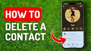 How to Delete a Contact on iPhone