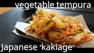 【It's authentic and easy.】Tips for cooking delicious tempura using Japanese vegetables! !