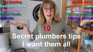 10 Plumbers tips you can do yourself. Save calling out a plumber.