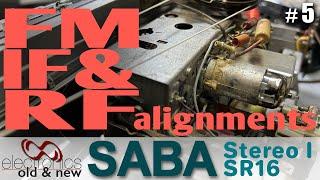 Tedious but Fruitful FM Alignments. SABA Stereo I - restoration part 5
