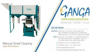 Small cleaning Machine With Destoner in Wheat\गेहूँ छानने की मशीन/ઘઉં | Multi Purpose Machine| Ganga