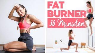 Ganzkörper Training für ZUHAUSE - NO EQUIPMENT - Fullbody Fatburn Workout