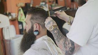 Beard Barber uses Brio Beardscape Trimmers | Haircut & Beard Trim