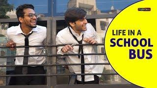 Life in a SCHOOL BUS | School Life | Funcho Entertainment