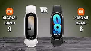 Xiaomi Smart Band 9 VS Xiaomi Smart Band 8