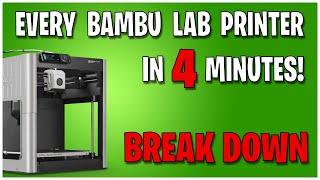 Choosing the BEST Bambu Lab 3D printer for YOU!