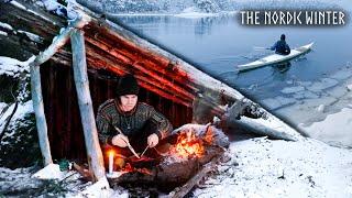 Extreme Winter Bushcraft ALONE in the Freezing North - Survival Camping