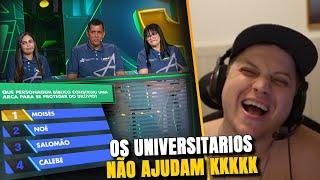 OS UNIVERSITARIOS NÃO AJUDAM KKKKKK! - AXT REACT Show do Milhão - Episódio 07