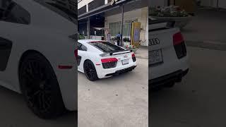 Amazing V10 Audi R8 Exhaust