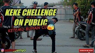 PUTUS URAT MALU || KEKE CHALLENGE ON PUBLIC!! - PRANK INDONESIA