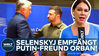 UKRAINE WAR: Zelensky receives Hungarian prime minister! Putin friend Orban visits Kiev!